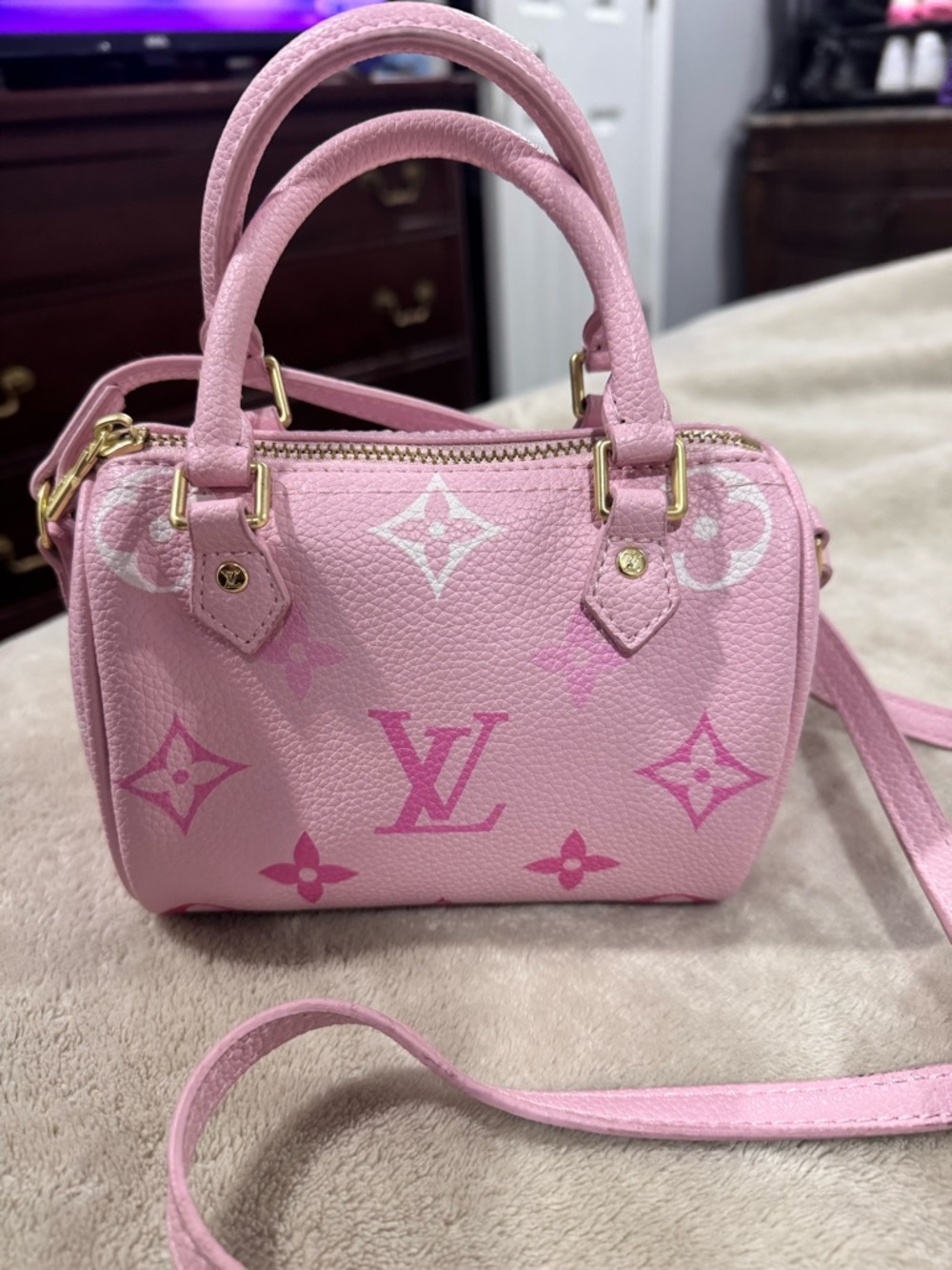 Pink Mini  Crossbody Bag